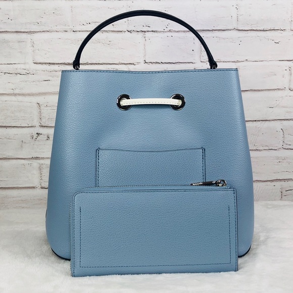 2PCS Kate Spade Eva Large Bucket Wallet Set - Picture 4 of 8